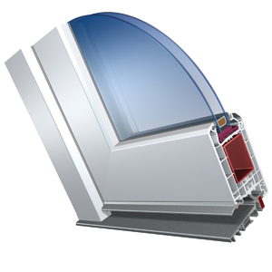 Bejárati ajtó aluplast 1